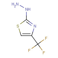 137929-07-8 2-HYDRAZINO-4-(TRIFLUOROMETHYL)THIAZOLE chemical structure