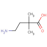 138146-22-2 4-AMINO-2,2-DIMETHYL-BUTYRIC ACID chemical structure