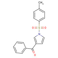139261-90-8 PHENYL-[1-(TOLUENE-4-SULFONYL)-1H-PYRROL-3-YL]-METHANONE chemical structure