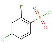 141337-26-0 4-CHLORO-2-FLUOROBENZENESULFONYL CHLORIDE chemical structure