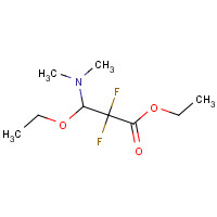141546-96-5 3-(DIMETHYLAMINO)-3-ETHOXY-2,2-DIFLUOROPROPIONIC ACID ETHYL ESTER chemical structure