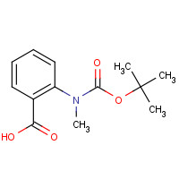 141871-02-5 2-(TERT-BUTOXYCARBONYL-METHYL-AMINO)-BENZOIC ACID chemical structure