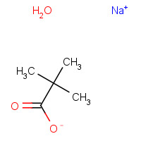 143174-36-1 SODIUM TRIMETHYLACETATE HYDRATE chemical structure