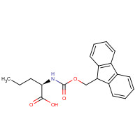 144701-24-6 FMOC-D-NVA-OH chemical structure