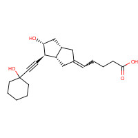 145375-81-1 13,14-DEHYDRO-15-CYCLOHEXYL CARBAPROSTACYCLIN chemical structure