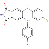145915-60-2 5,6-BIS[(4-FLUOROPHENYL)AMINO]-1H-ISOINDOLE-1,3(2H)-DIONE chemical structure