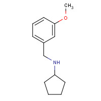 147724-24-1 CYCLOPENTYL-(3-METHOXY-BENZYL)-AMINE chemical structure