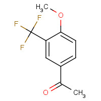 149105-10-2 4'-METHOXY-3'-(TRIFLUOROMETHYL)ACETOPHENONE chemical structure