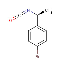 149552-52-3 (S)-(-)-1-(4-BROMOPHENYL)ETHYL ISOCYANATE chemical structure