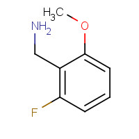 150517-75-2 2-FLUORO-6-METHOXYBENZYLAMINE chemical structure