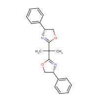 150529-93-4 (R,R)-2,2'-(DIMETHYLMETHYLENE)BIS(4-PHENYL-2-OXAZOLINE) chemical structure