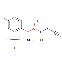 152382-23-5 [4-CHLORO-2-(TRIFLUOROMETHYL)PHENYL] METHYL CYANOCARBONIMIDODITHIOATE chemical structure