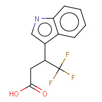 153233-36-4 4,4,4-TRIFLUORO-3-(3-INDOLYL)BUTYRIC ACID chemical structure
