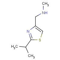 154212-60-9 2-Isopropyl-4-(methylaminomethyl)thiazole chemical structure
