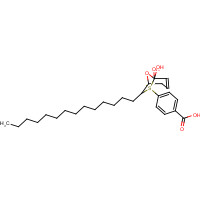 154978-38-8 6(R)-(4-CARBOXYPHENYLTHIO)-5(S)-HYDROXY-7(E),9(E),11(Z),14(Z)-EICOSATETRAENOIC ACID chemical structure