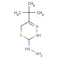158035-17-7 (5-TERT-BUTYL-6H-[1,3,4]THIADIAZIN-2-YL)HYDRAZINE chemical structure