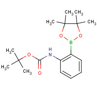 159624-15-4 (2-BOC-AMINOPHENYL)BORONIC ACID,PINACOL ESTER chemical structure
