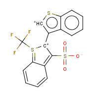 160656-62-2 S-(TRIFLUOROMETHYL)DIBENZOTHIOPHENIUM-3-SULFONATE chemical structure