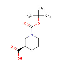 163438-09-3 (R)-Boc-Nipecotic acid chemical structure