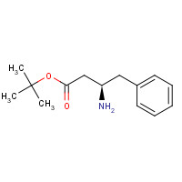 166023-31-0 1,1-DIMETHYLETHYL (3R)-3-AMINO-4-PHENYLBUTANOATE chemical structure