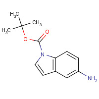 166104-20-7 1-Boc-5-aminoindole chemical structure