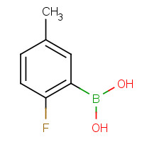 166328-16-1 2-FLUORO-5-METHYLPHENYLBORONIC ACID chemical structure