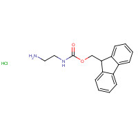 166410-32-8 MONO-FMOC ETHYLENE DIAMINE HYDROCHLORIDE chemical structure