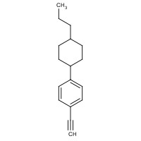 167858-58-4 4-(4-PROPYL-CYCLOHEXYL)-PHENYL ACETYLENE chemical structure