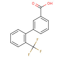 168618-48-2 2'-TRIFLUOROMETHYL-BIPHENYL-3-CARBOXYLIC ACID chemical structure