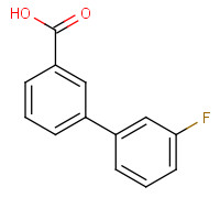 168619-04-3 3'-FLUORO-BIPHENYL-3-CARBOXYLIC ACID chemical structure
