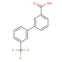168619-05-4 3'-TRIFLUOROMETHYLBIPHENYL-3-CARBOXYLIC ACID chemical structure