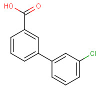 168619-06-5 3'-CHLORO-BIPHENYL-3-CARBOXYLIC ACID chemical structure