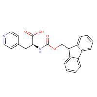 169555-95-7 Fmoc-3-(4-pyridyl)-L-alanine chemical structure