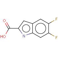 169674-35-5 5,6-DIFLUOROINDOLE-2-CARBOXYLIC ACID chemical structure