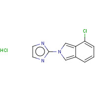 170034-96-5 4-CHLORO-2-(IMIDAZOLIN-2-YL)ISOINDOLINE HYDROCHLORIDE chemical structure