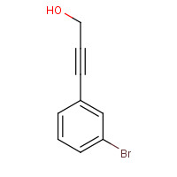 170859-80-0 3-(3-BROMOPHENYL)PROP-2-YN-1-OL chemical structure