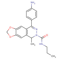 173952-44-8 (+/-)-4-(4-AMINOPHENYL)-1,2-DIHYDRO-1-METHYL-2-PROPYLCARBAMOYL-6,7-METHYLENEDIOXYPHTHALAZINE chemical structure