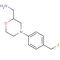 174561-70-7 3-Aminomethy-4-(4-fluorobenzyl)morpholine chemical structure