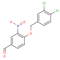 175136-20-6 4-(3,4-DICHLOROBENZYLOXY)-3-NITROBENZALDEHYDE chemical structure