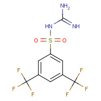175136-69-3 3,5-BIS(TRIFLUOROMETHYL)BENZENESULFONYL GUANIDINE chemical structure