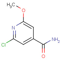 175277-66-4 2-CHLORO-6-METHOXYISONICOTINAMIDE chemical structure