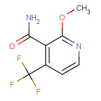 175277-68-6 2-METHOXY-4-(TRIFLUOROMETHYL)PYRIDINE-3-CARBOXAMIDE chemical structure