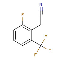 179946-34-0 2-FLUORO-6-(TRIFLUOROMETHYL)PHENYLACETONITRILE chemical structure