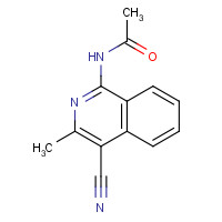 179985-52-5 1-ACETAMIDO-4-CYANO-3-METHYLISOQUINOLINE chemical structure
