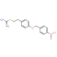 182004-65-5 2-[2-[4-(4-NITROBENZYLOXY)PHENYL]ETHYL]ISOTHIOUREA MESYLATE chemical structure