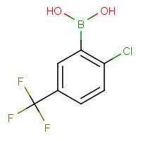 182344-18-9 2-Chloro-5-(trifluoromethyl)phenylboronic acid chemical structure