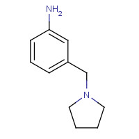 183365-31-3 3-(PYRROLIDIN-1-YLMETHYL)ANILINE chemical structure