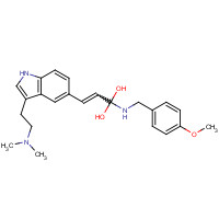 185259-85-2 3-[3-(2-DIMETHYLAMINOETHYL)-1H-INDOL-5-YL]-N-(4-METHOXYBENZYL)ACRYLAMIDE chemical structure