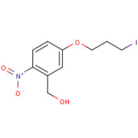 185994-27-8 5-(3-IODOPROPOXY)-2-NITROBENZYL ALCOHOL chemical structure