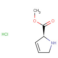 186145-08-4 3,4-DEHYDRO-L-PROLINE METHYL ESTER HYDROCHLORIDE chemical structure